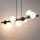 Chandelier on a string AVOLA 7xG9/12W/230V black