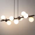 Chandelier on a string AVOLA 9xG9/12W/230V black