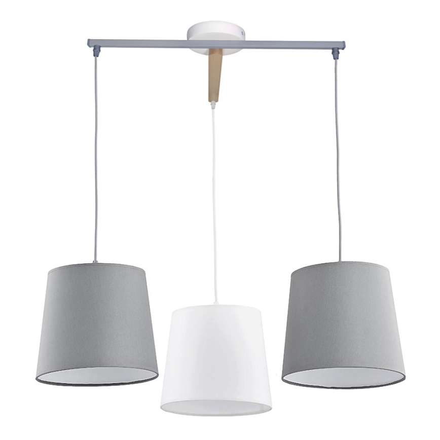 Chandelier on a string BALANCE 3xE27/60W/230V