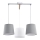 Chandelier on a string BALANCE 3xE27/60W/230V