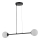Chandelier on a string BALANS 2xG9/12W/230V black