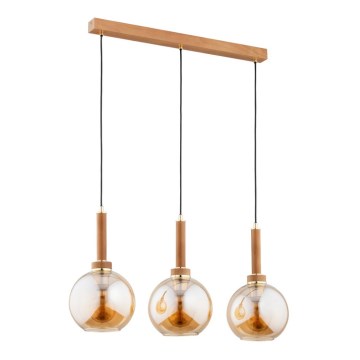 Chandelier on a string BALERINA 3xE27/60W/230V