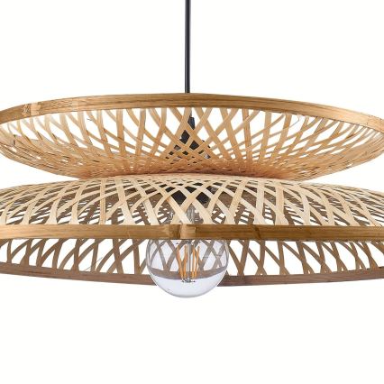 Chandelier on a string BALI 1xE27/20W/230V d. 60 cm bamboo