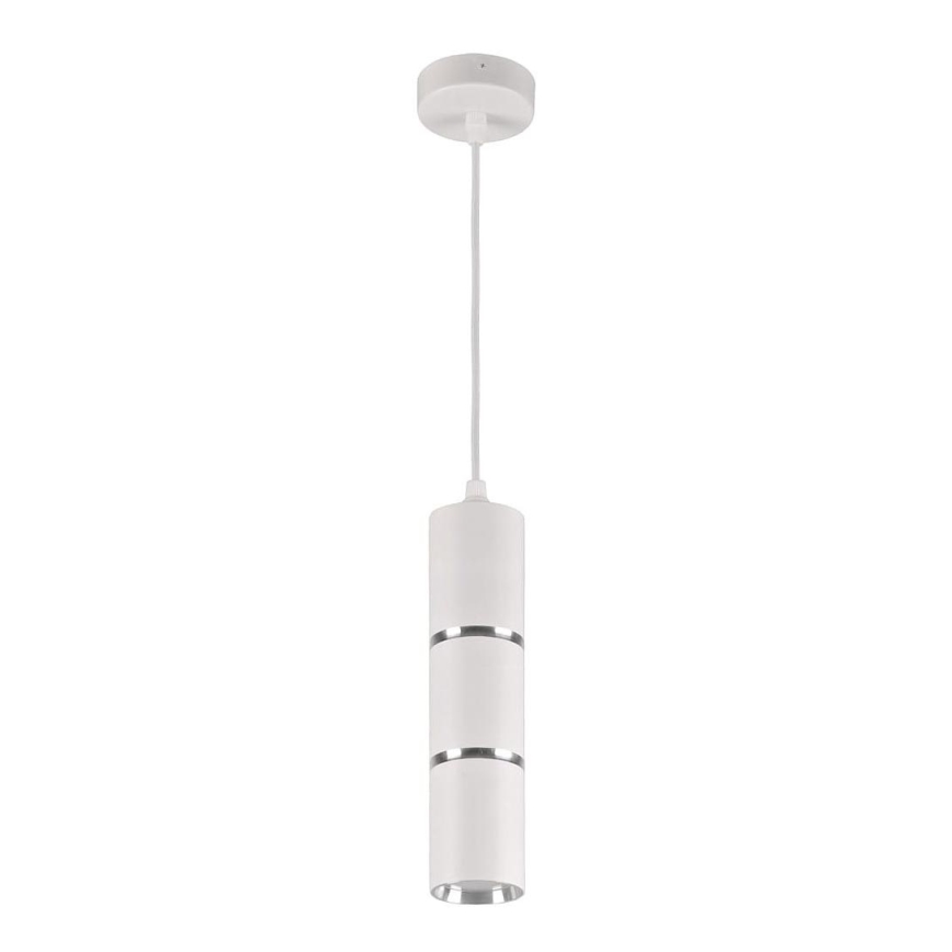Chandelier on a string BAMBOO 1xGU10/10W/230V white