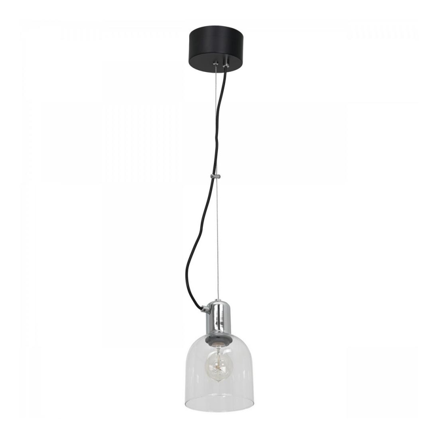 Chandelier on a string BANCO 1xE27/60W/230V clear