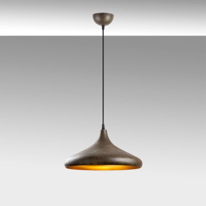 Chandelier on a string BAREK 1xE27/40W/230V grey