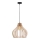 Chandelier on a string BARREL 1xE27/24W/230V diameter 38 cm