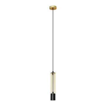 Chandelier on a string BARS 1xGU10/20W/230V golden/black