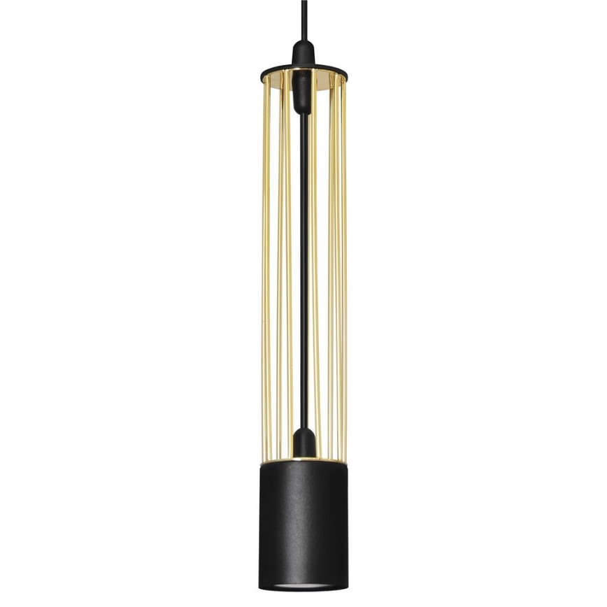 Chandelier on a string BARS 1xGU10/20W/230V golden/black