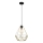 Chandelier on a string BASKET 1xE27/60W/230V d. 35 cm gold