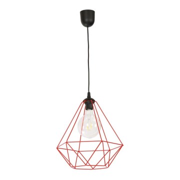 Chandelier on a string BASKET 1xE27/60W/230V