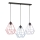 Chandelier on a string BASKET 3xE27/60W/230V