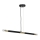 Chandelier on a string BASTONE 2xE14/40W/230V black/golden
