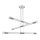 Chandelier on a string BASTONE WHITE 6xE14/40W/230V