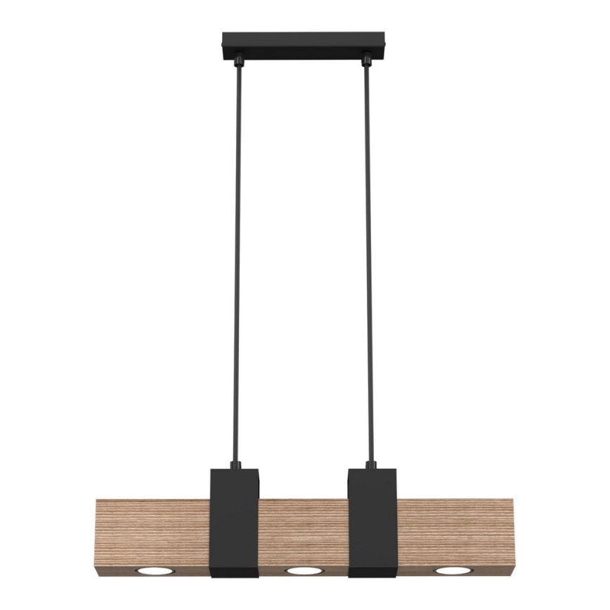 Chandelier on a string BELEN 3xGU10/8W/230V