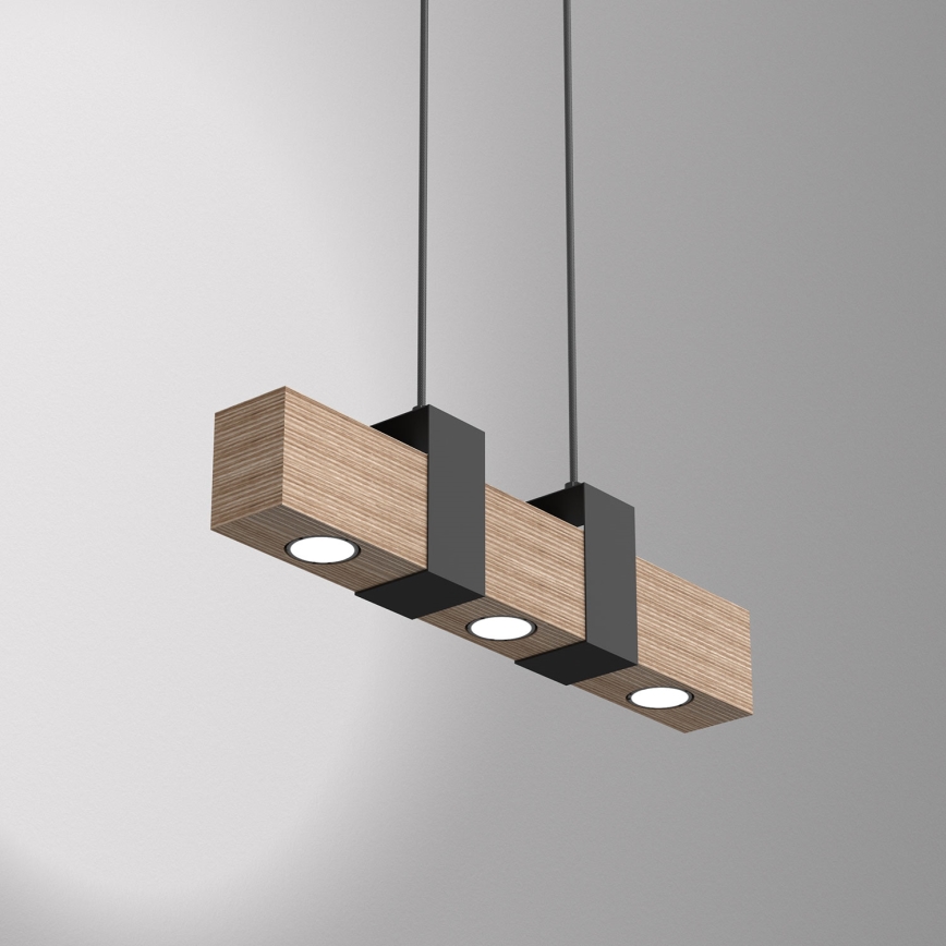 Chandelier on a string BELEN 3xGU10/8W/230V