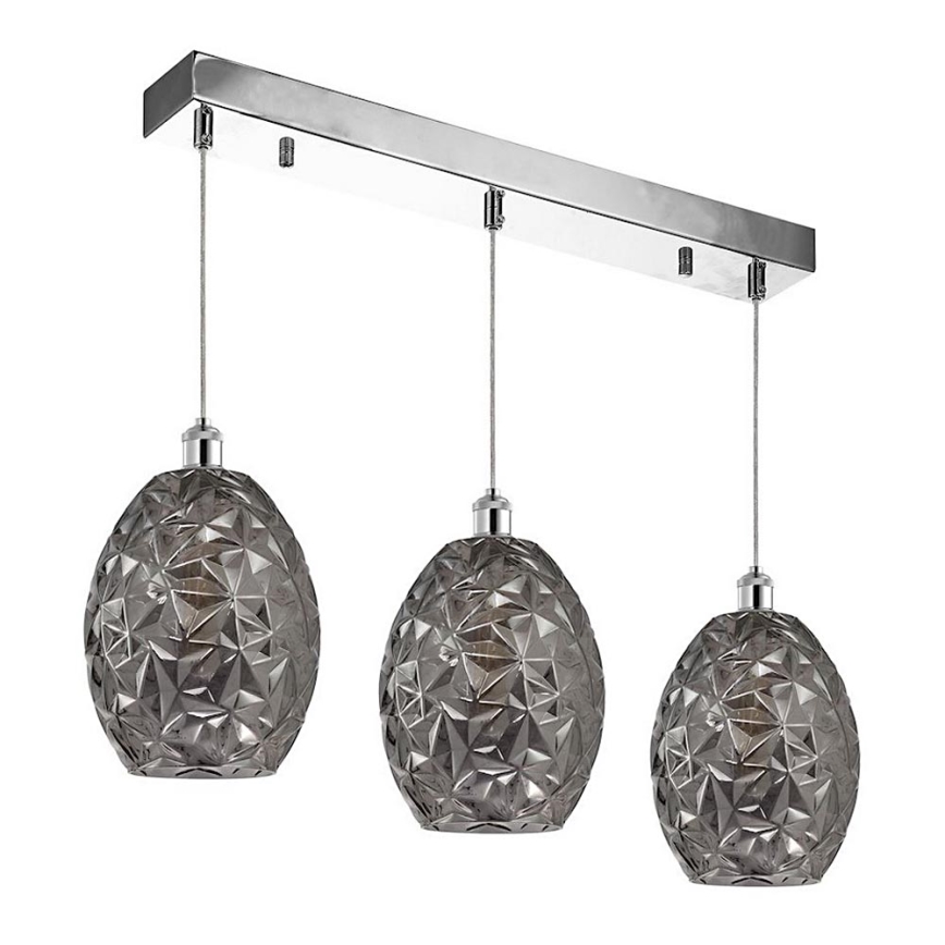 Chandelier on a string BELIZE 3xE27/60W/230V