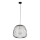 Chandelier on a string BELL 1xG9/12W/230V d. 33 cm black/gold