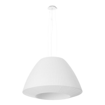Chandelier on a string BELLA 3xE27/60W/230V d. 60 cm white