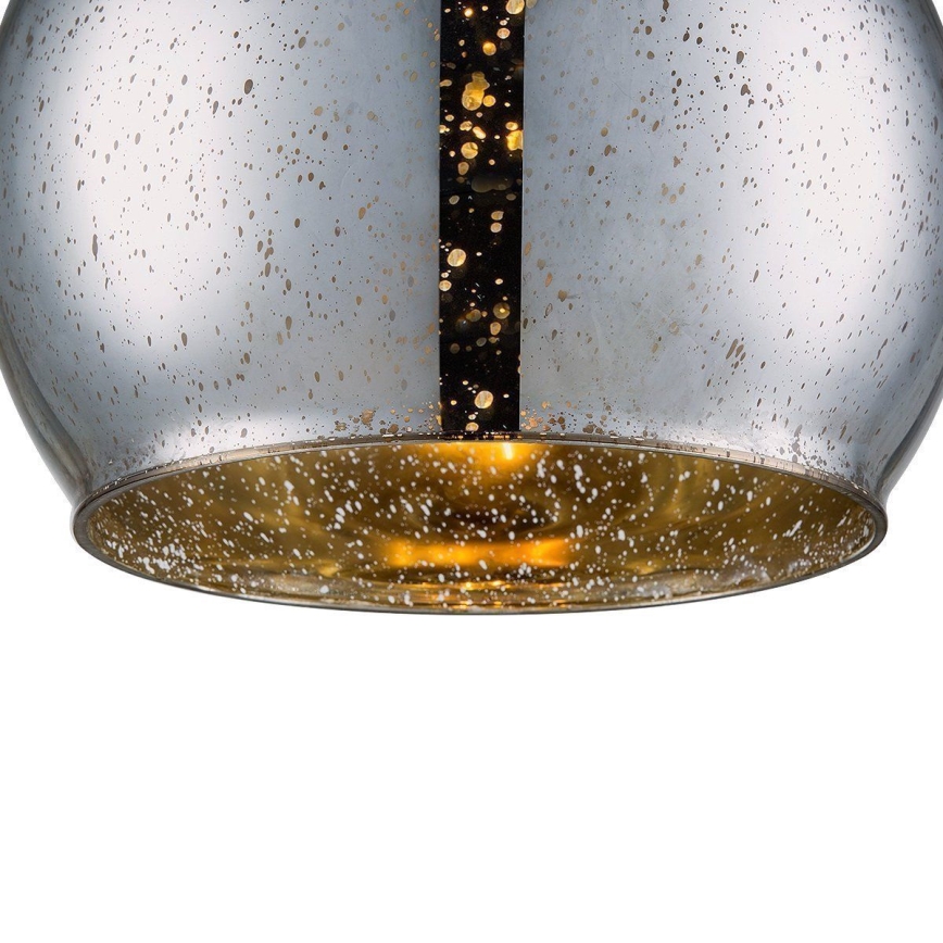 Chandelier on a string BELLO 1xE27/60W/230V d. 30 cm chrome