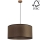 Chandelier on a string BENITA 1xE27/40W/230V brown/oak – FSC certified