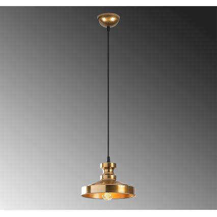 Chandelier on a string BERCESTE 1xE27/40W/230V gold