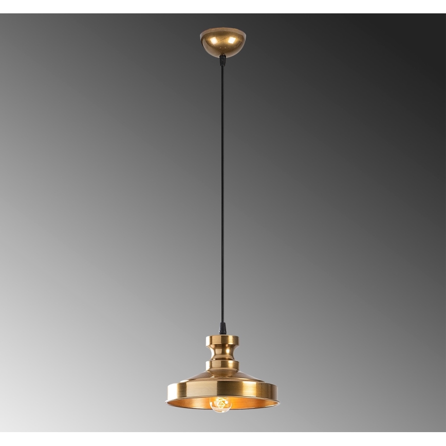 Chandelier on a string BERCESTE 1xE27/40W/230V gold