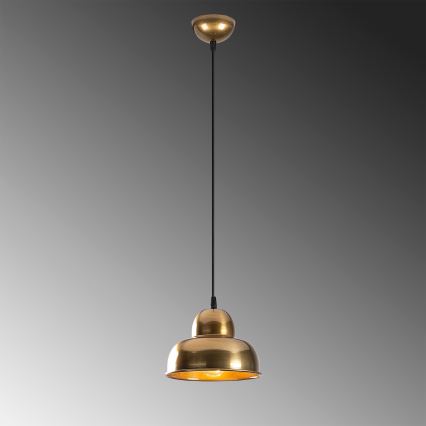 Chandelier on a string BERCESTE 1xE27/40W/230V gold