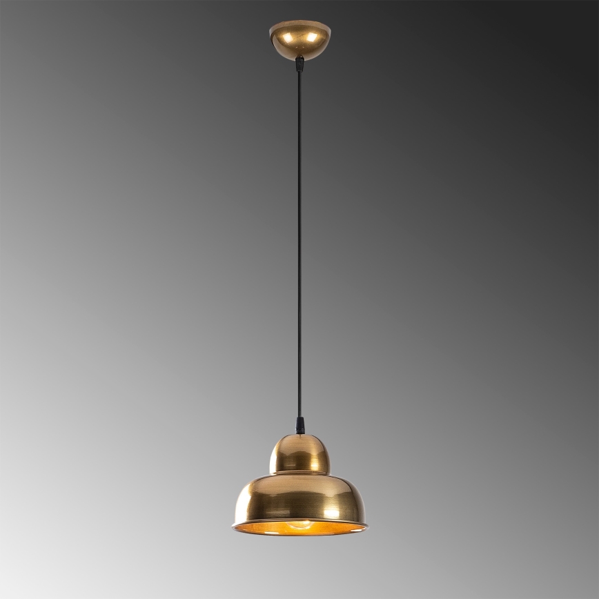 Chandelier on a string BERCESTE 1xE27/40W/230V gold