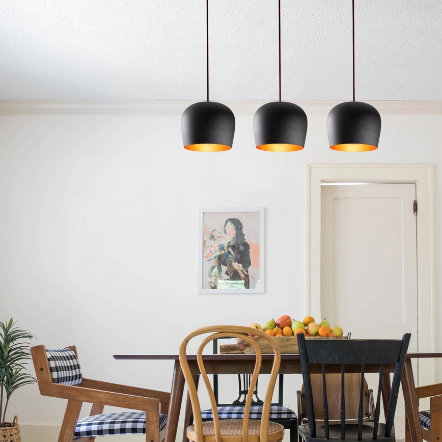Chandelier on a string BERCESTE 3xE27/40W/230V