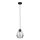 Chandelier on a string BERGEN 1xE27/60W/230V black