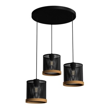 Chandelier on a string BERIL 3xE27/60W/230V