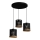 Chandelier on a string BERIL 3xE27/60W/230V