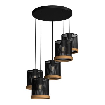 Chandelier on a string BERIL 5xE27/60W/230V