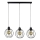 Chandelier on a string BERIS 3xE27/60W/230V oak