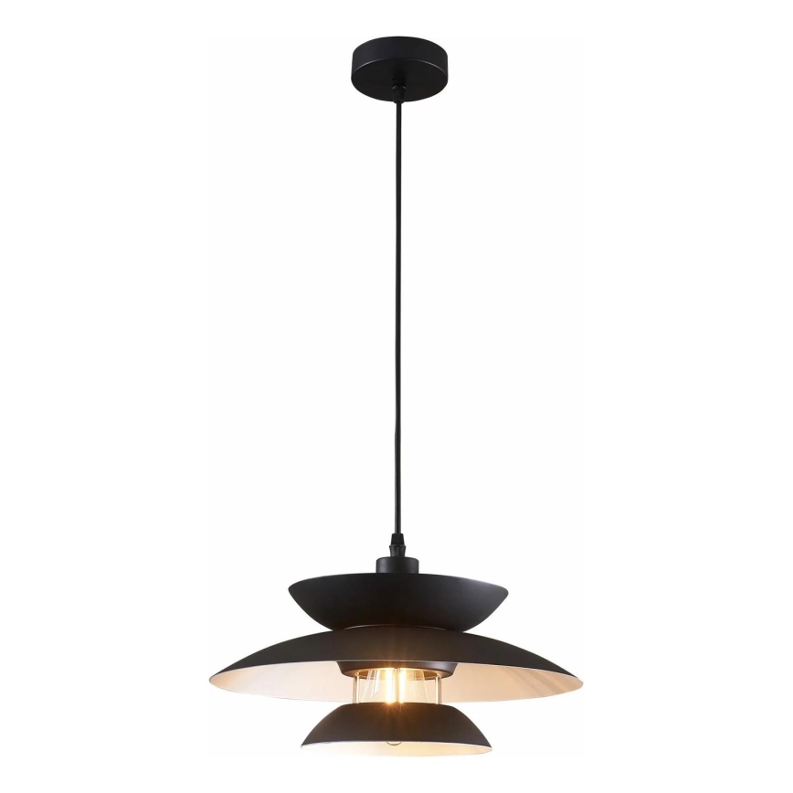 Chandelier on a string BERIT 1xE27/20W/230V black