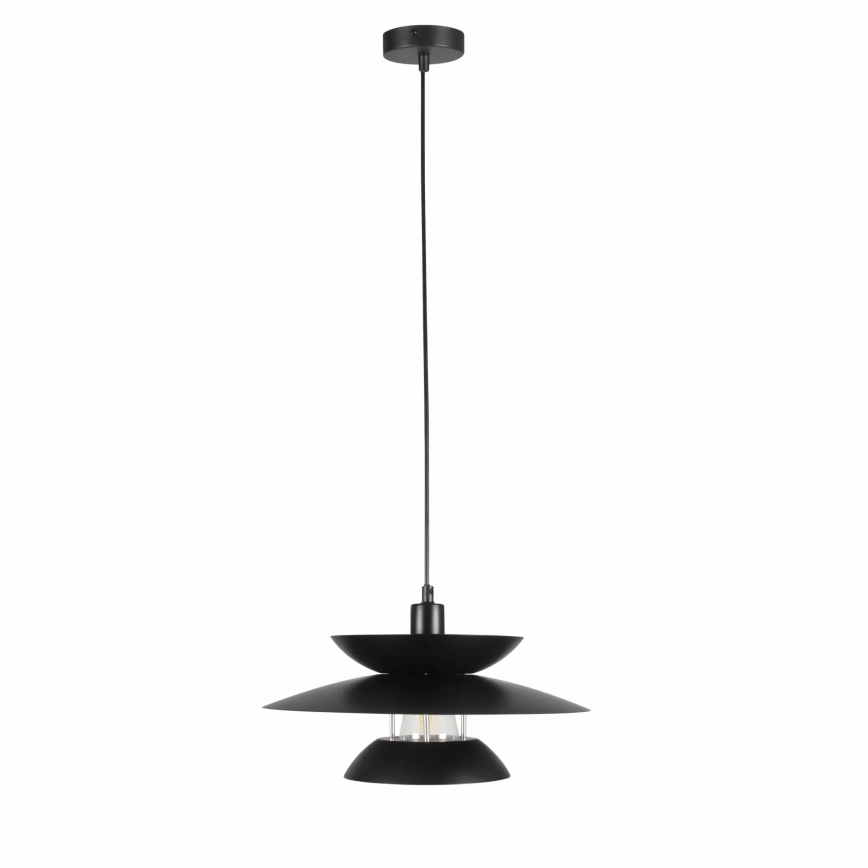 Chandelier on a string BERIT 1xE27/20W/230V black