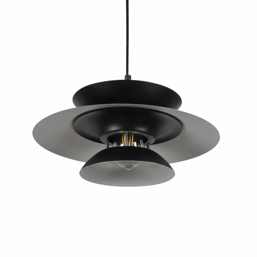 Chandelier on a string BERIT 1xE27/20W/230V black
