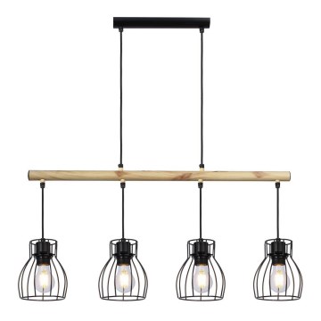 Chandelier on a string BERNITA 4xE27/60W/230V