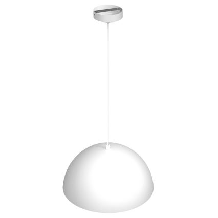 Chandelier on a string BETA 1xE27/60W/230V d. 35 cm white
