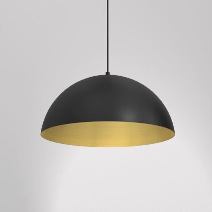 Chandelier on a string BETA 1xE27/60W/230V d. 45 cm black
