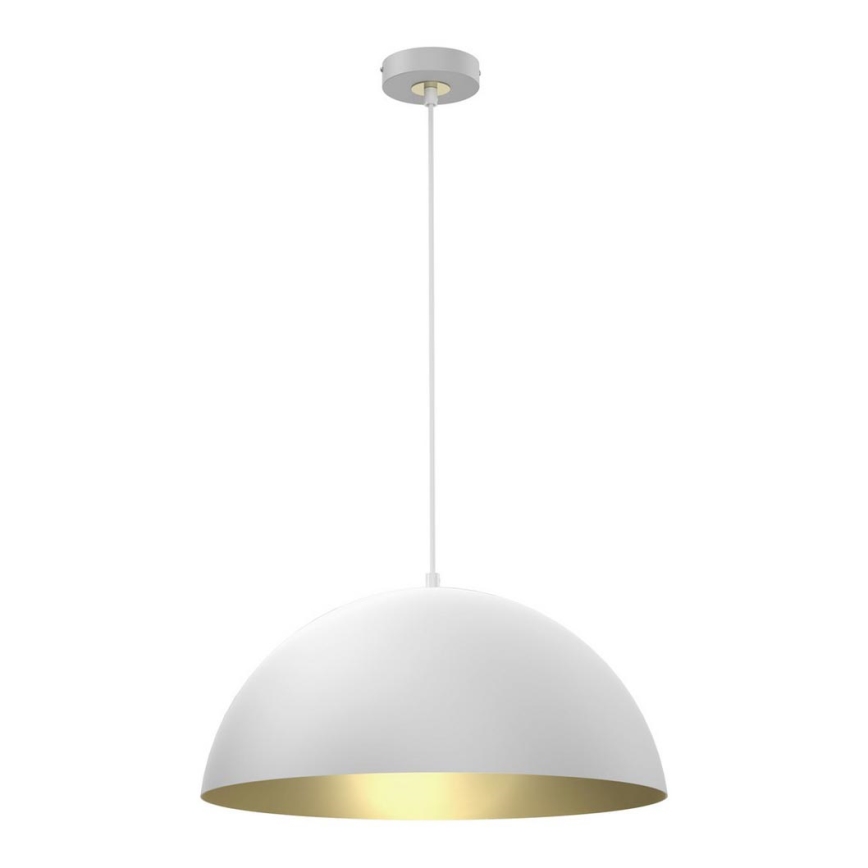 Chandelier on a string BETA 1xE27/60W/230V d. 45 cm white