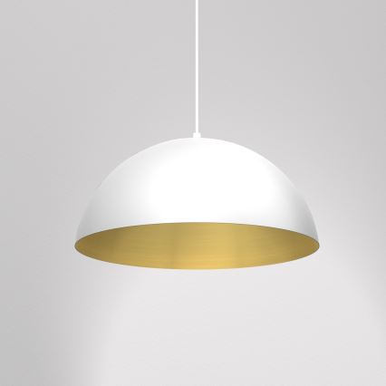 Chandelier on a string BETA 1xE27/60W/230V d. 45 cm white