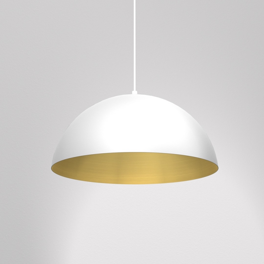 Chandelier on a string BETA 1xE27/60W/230V d. 45 cm white