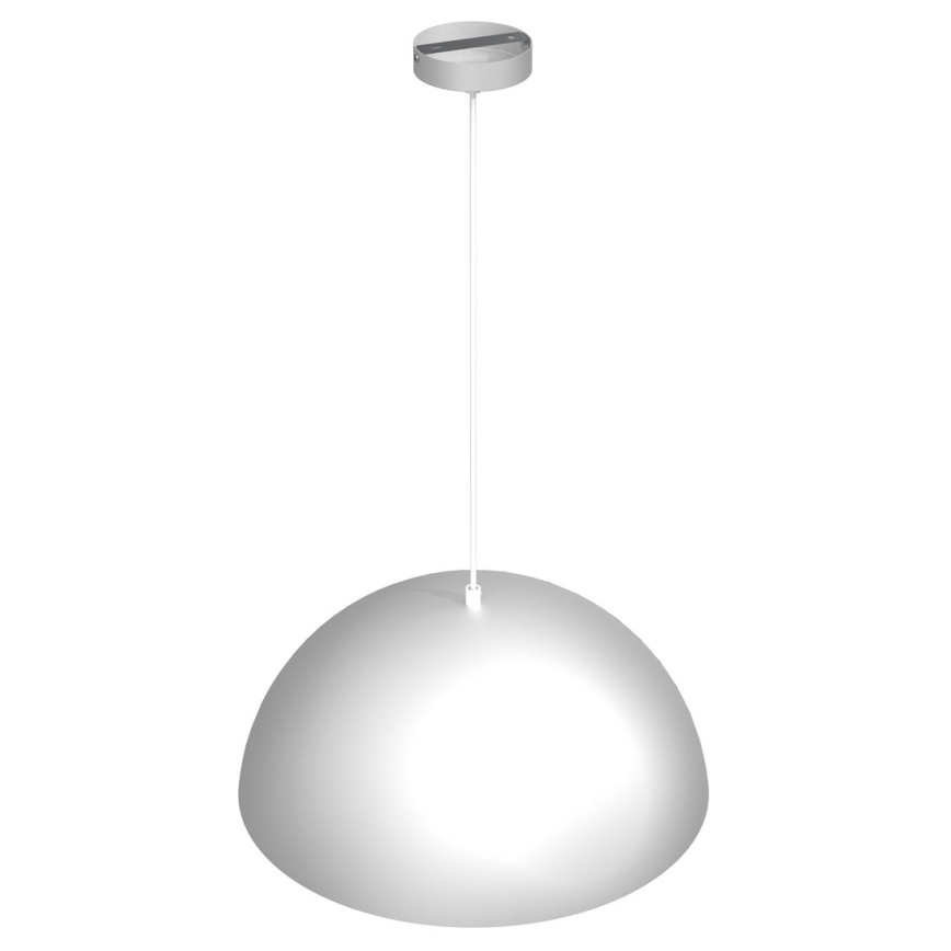 Chandelier on a string BETA 1xE27/60W/230V d. 45 cm white