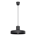 Chandelier on a string BILO 1xE27/15W/230V d. 35 cm black