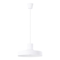 Chandelier on a string BILO 1xE27/15W/230V d. 35 cm white