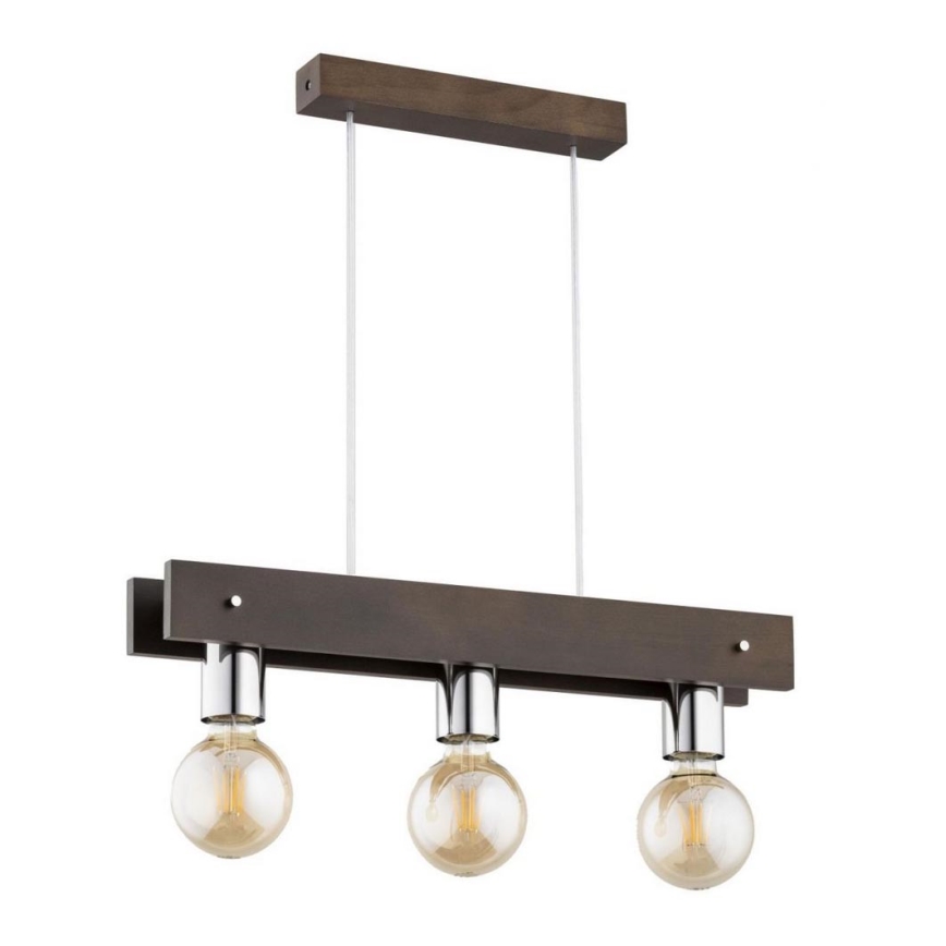 Chandelier on a string BINGO 3xE27/60W/230V