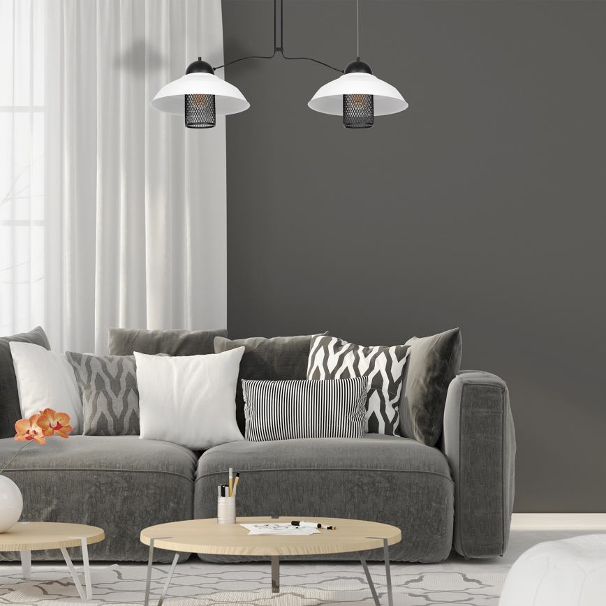 Chandelier on a string BJORN 2xE27/60W/230V