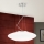 Chandelier on a string BLANC 2xE27/60W/230V d. 49 cm matte chrome